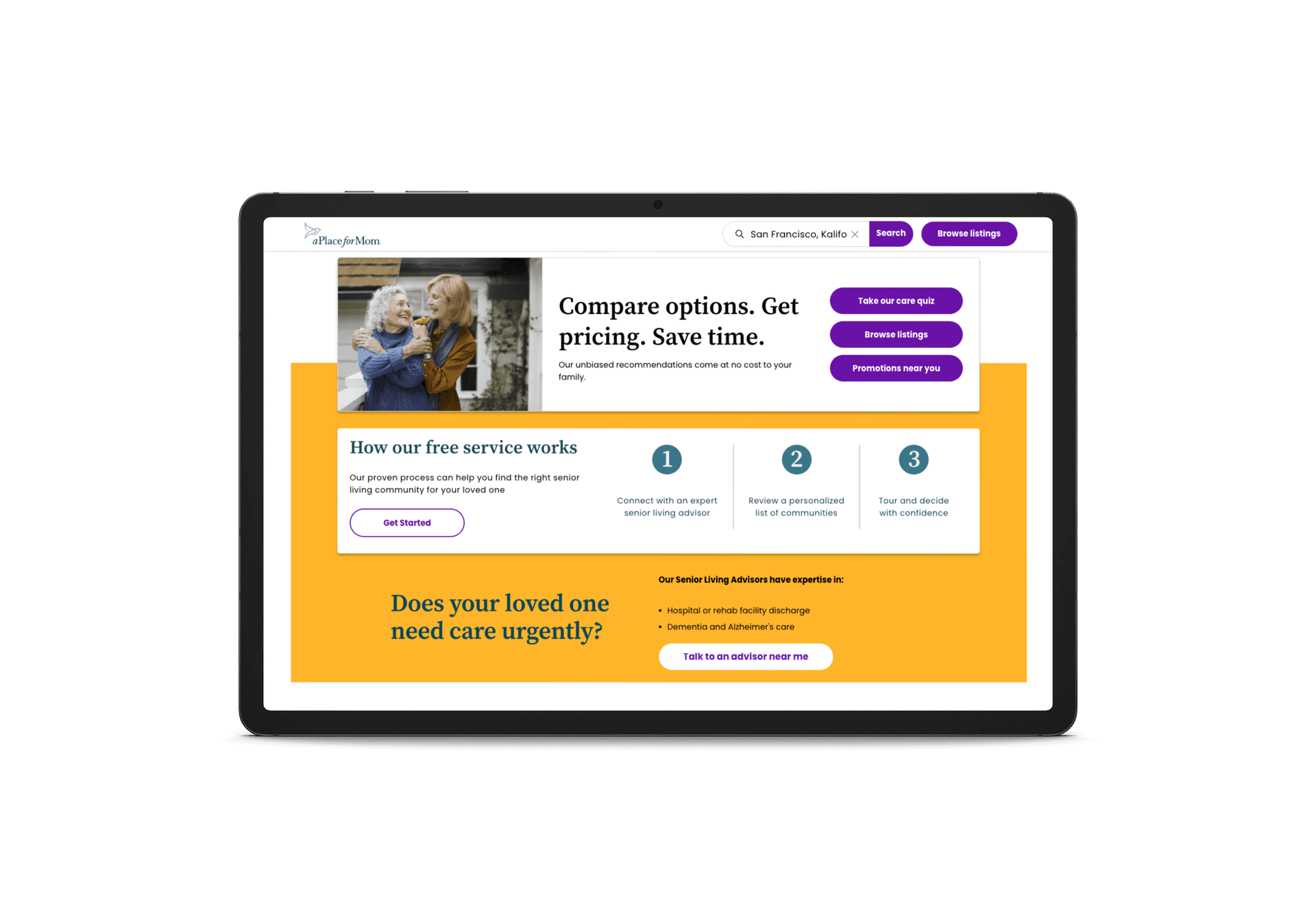 A Place For Mom_Project Overview A Place For Mom